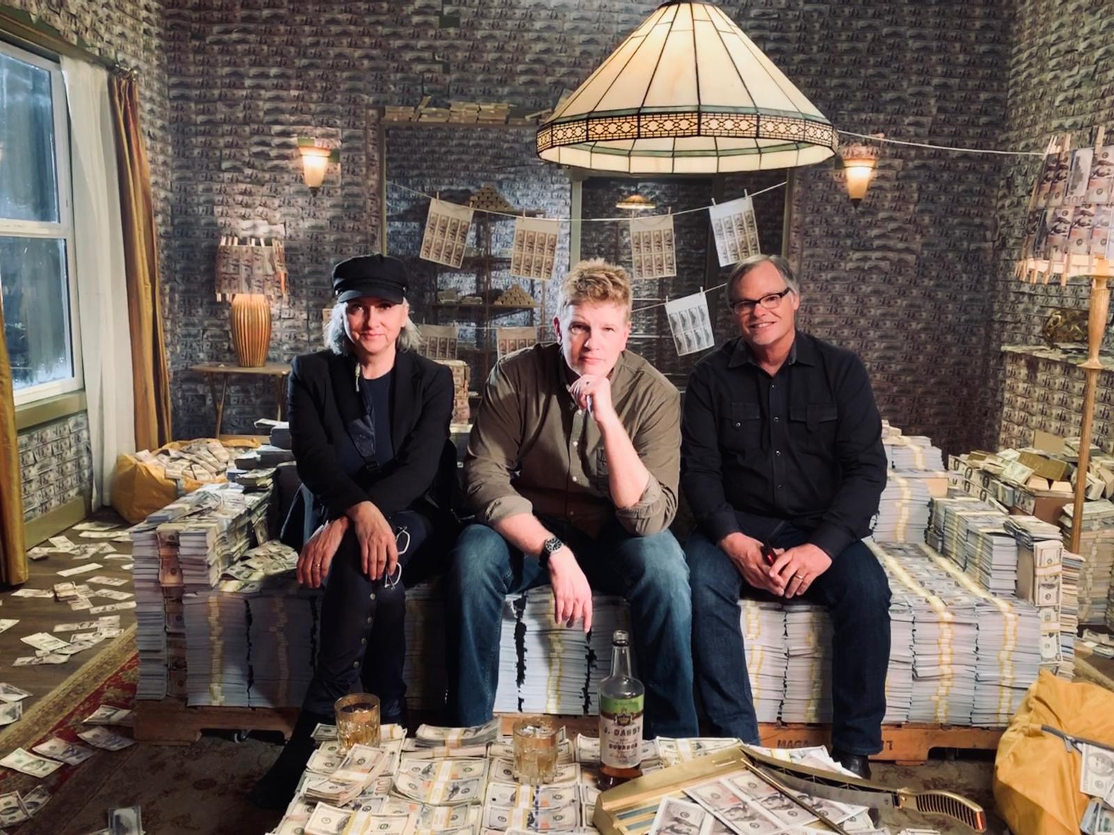 Production Designer Marcelle Gravel * Director Ryan Sage * DP Stephen Sheridan
NBC's "Good Girls" Money Set 
*CBS Radford Studios : Set Stills : Stephen Sheridan, Cinematographer | Hollywood CA