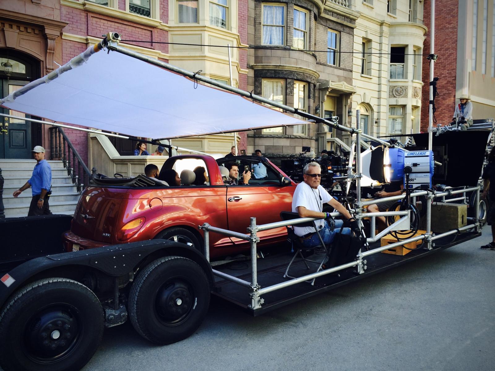 Gaffer Extraordinaire Chris Strong (Se7en, Zodiac....)
NBC's "Truth Be Told" set
Disney Ranch : Set Stills : Stephen Sheridan, Cinematographer | Hollywood CA
